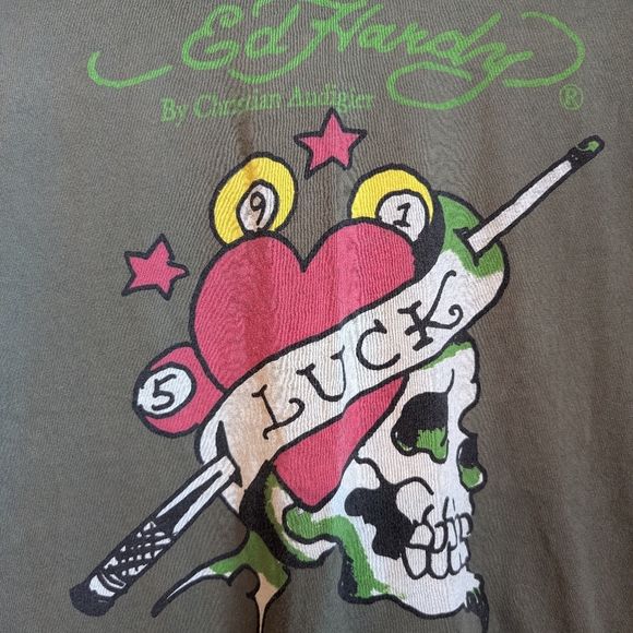 Ed Hardy vintage tee 💀 ❤️ - Picture 2 of 7